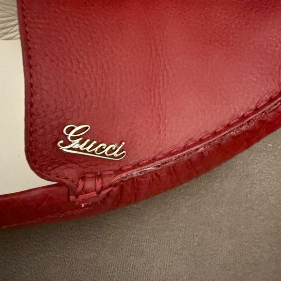 Authentic Gucci Loafers Size 39 Red - Picture 2 of 7